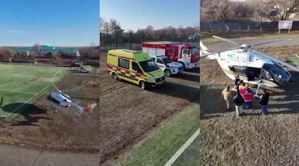 Санавиация успешно выполнила спасательный рейс в Актобе