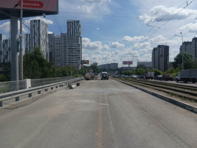 Движение по Малышевскому мосту в Екатеринбурге открыли на два месяца раньше срока