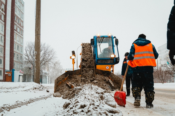 Около 20 улиц Челнов очистят от снега на следующей неделе