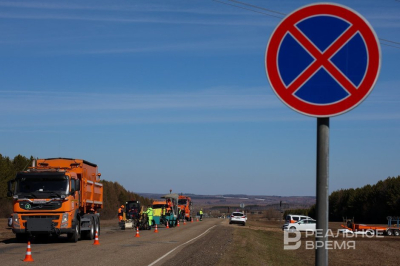 На трассе Казань &mdash; Оренбург в рамках нацпроекта строят новую развязку у Лаишево
