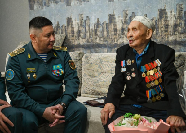 В Астане отпраздновали 102-летие ветерана войны