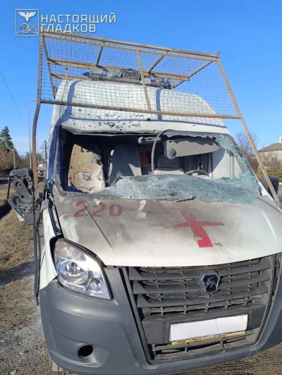 В Белгородской области украинский дрон атаковал машину скорой помощи