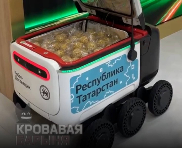 Робот с чак-чаком встречает гостей на стенде Татарстана на ПМЭФ