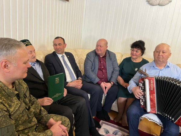 Вековой юбилей отметил участник Великой Отечественной войны из Тукаевского района