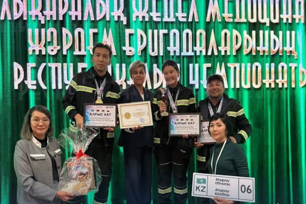 Атырауская служба 103 &mdash; лучшая в стране!