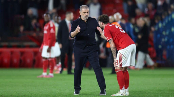 Анге Постекоглу повторил антирекорд &laquo;Ноттингем Форест&raquo; столетней давности